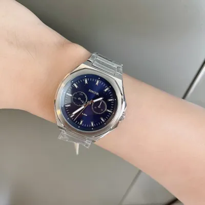 FOSSIL Evanston Multifunction Stainless Steel Watch